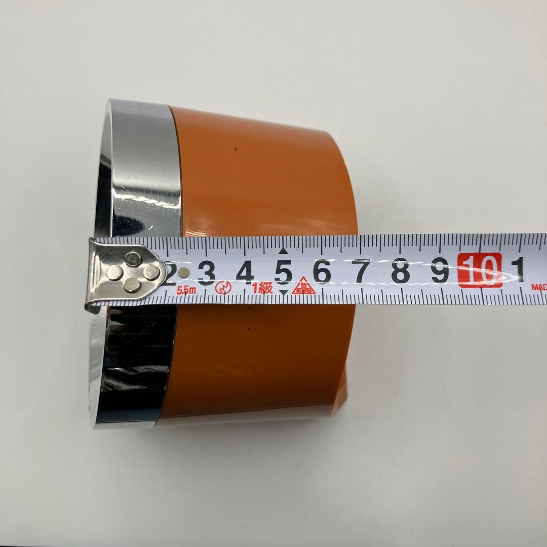 CITIZEN 手巻き置時計 ポストモダン レトロ　レトロポップ　オレンジ