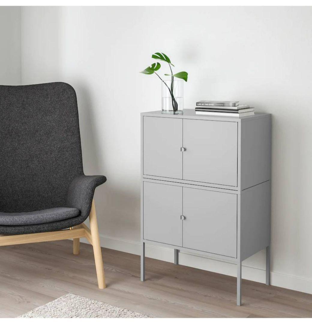 ✰IKEA　イケア　LIXHULT　リックスフルト　キャビネット　2台セット