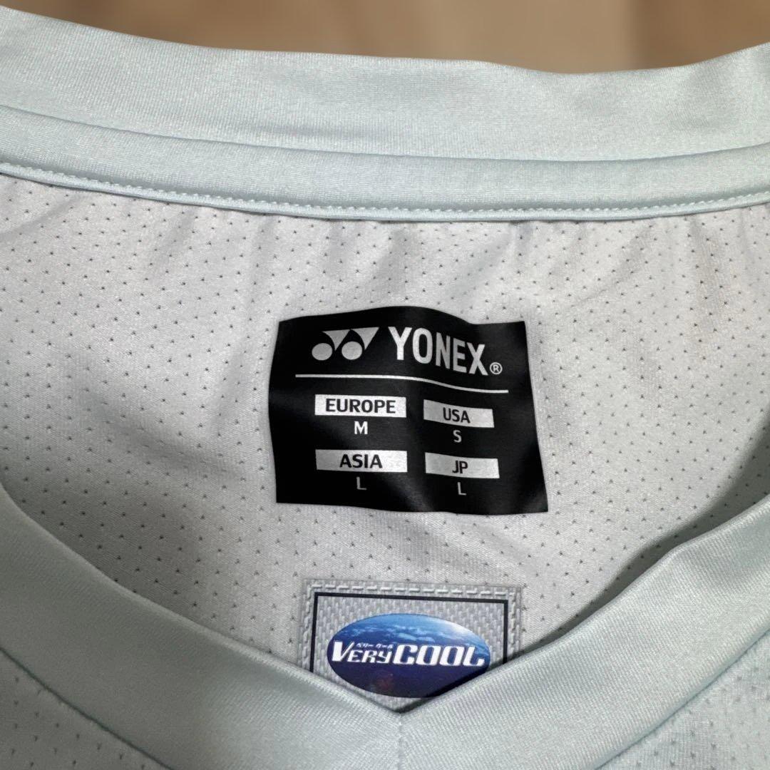 値下げ 美品 ヨネックス YONEX メンズゲームシャツ 10562 Lサイズ