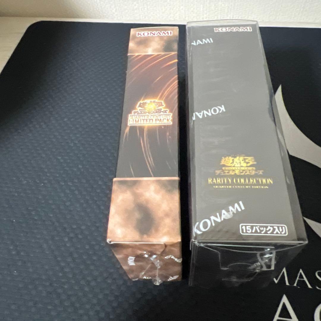 遊戯王　未開封BOXセット　クォーターセンチュリー　レアリティコレクション