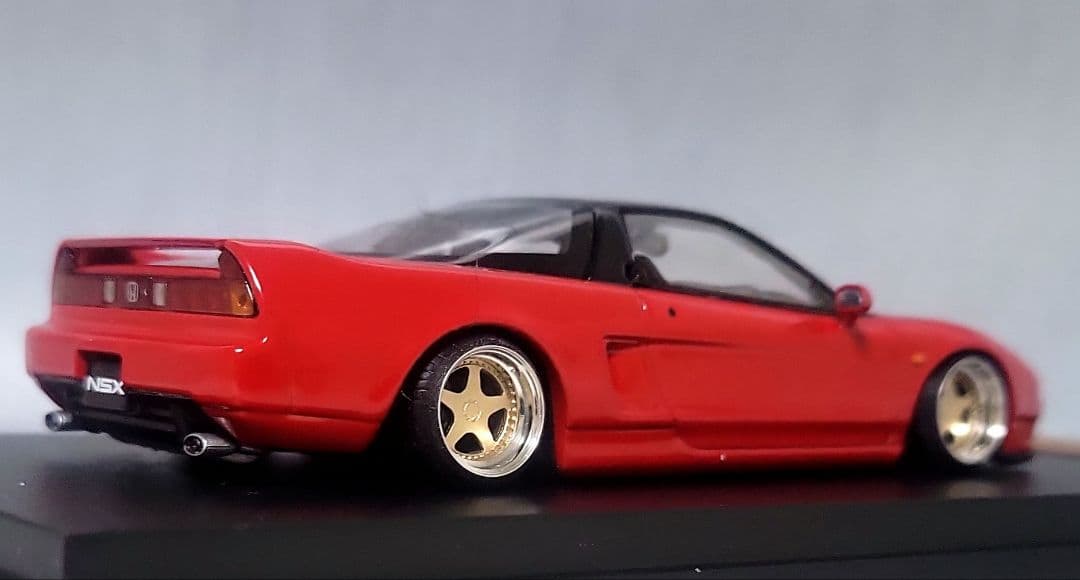 1/43　ホンダ　NSX改　OZフッツーラ　ゴールド　アル　深リム