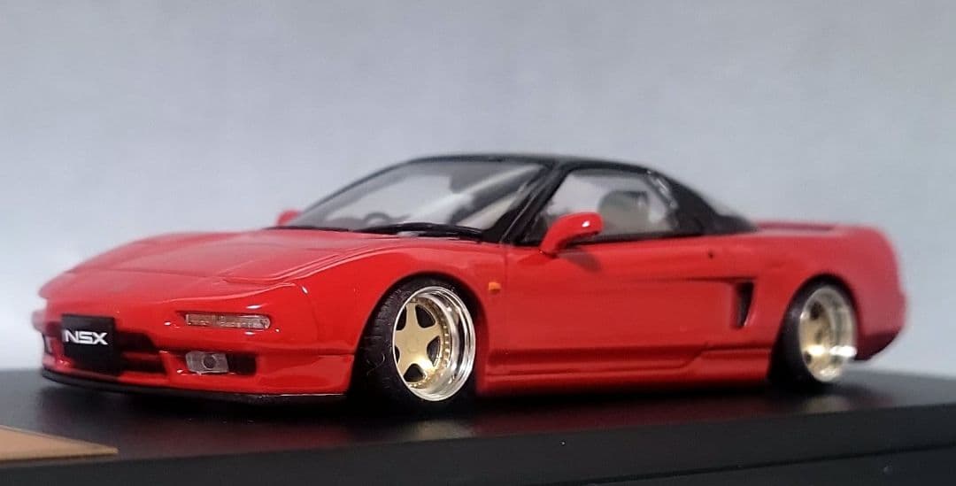 1/43　ホンダ　NSX改　OZフッツーラ　ゴールド　アル　深リム