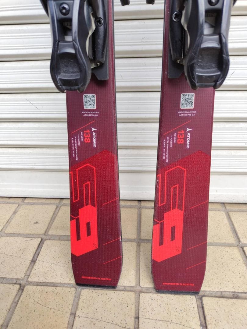 ATOMIC Redster S9 FIS スキー板/138cm/ビンディング付