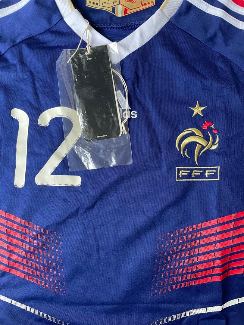 【タグ付新品未使用】フランス ホーム #12 アンリ サッカー ユニフォーム