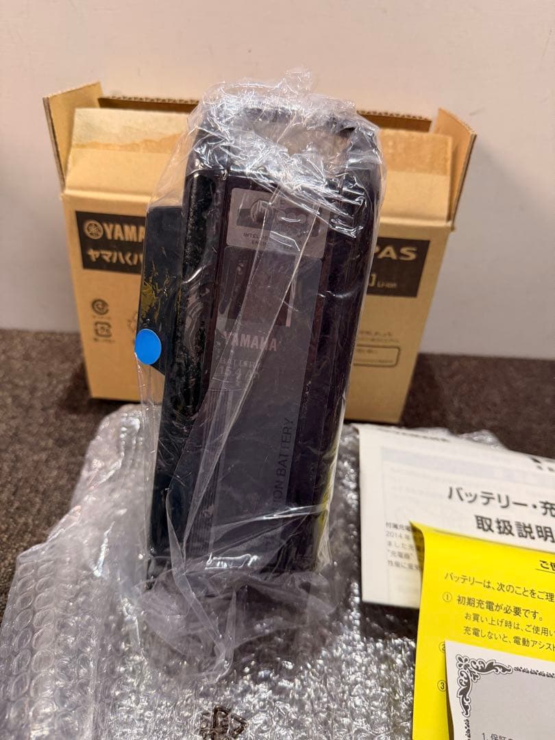 未使用 YAMAHA PAS リチウムイオンバッテリー BOX ASSY