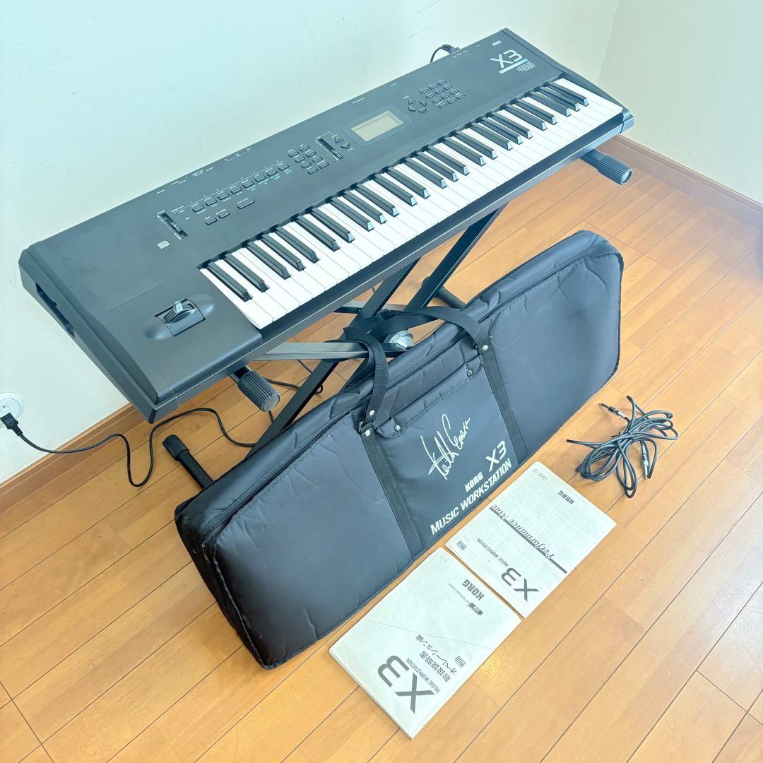 【美品•音出し確認済み】KORGコルグ シンセサイザー ワークステーション X3