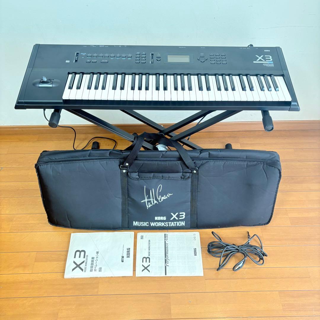 【美品•音出し確認済み】KORGコルグ シンセサイザー ワークステーション X3