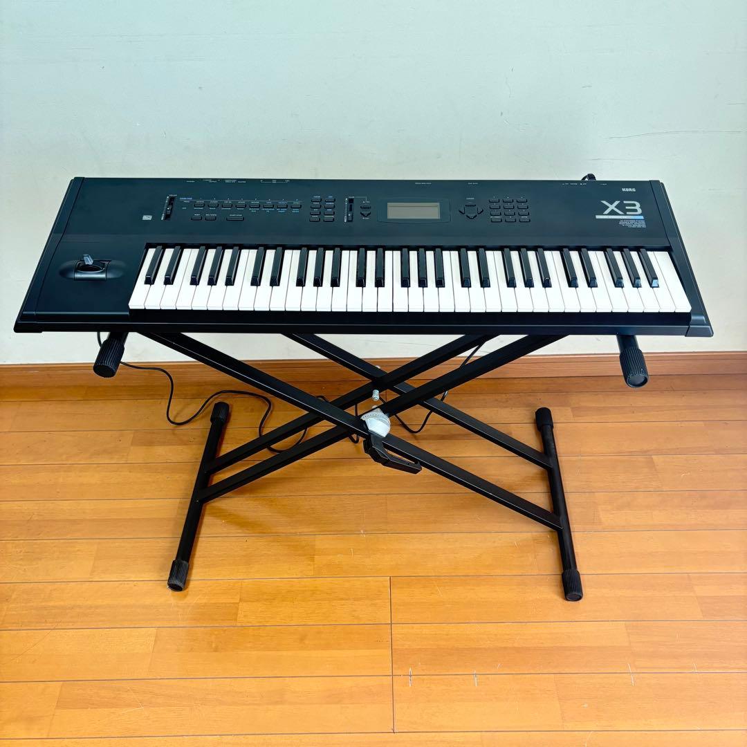 【美品•音出し確認済み】KORGコルグ シンセサイザー ワークステーション X3