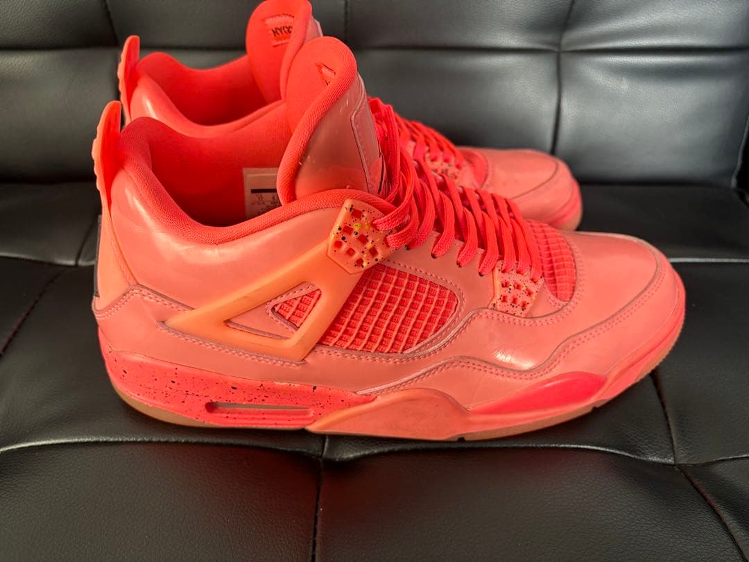 シューズ(男性用) Nike Air Jordan 4 Retro \"Hot Punch\" 29.0