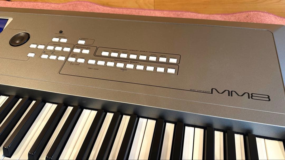 【美品】ヤマハ YAMAHA キーボード シンセサイザー MM8