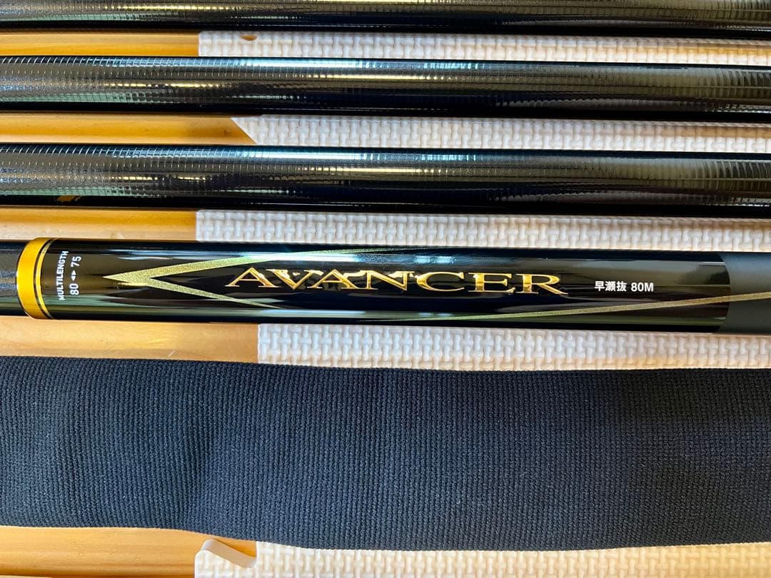 オッチャンペダイワ鮎竿アバンサー80M·R新品