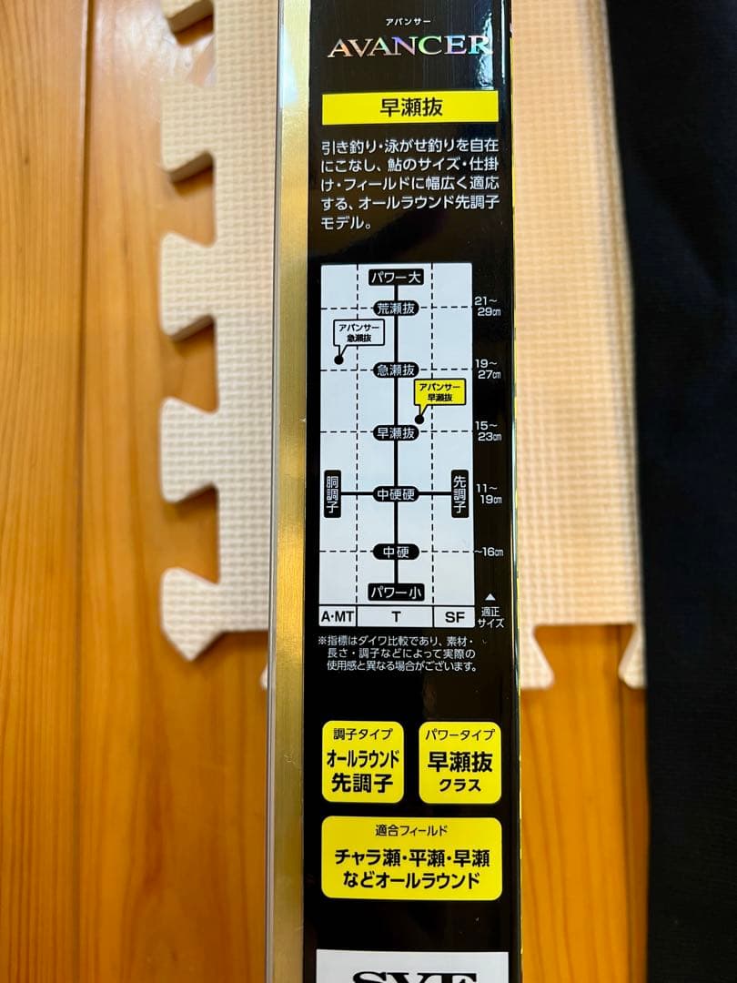 オッチャンペダイワ鮎竿アバンサー80M·R新品