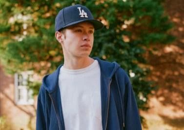 ニューエラ PC 59FIFTY BLACK LABEL ドジャース ネイビー