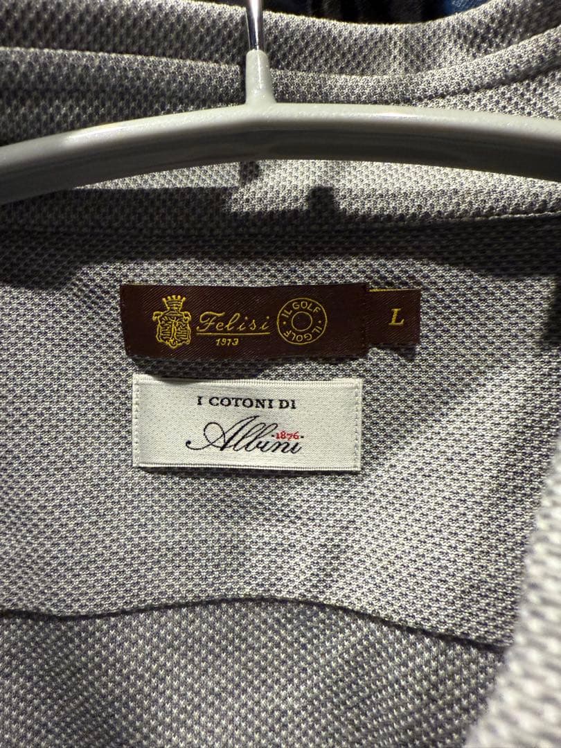 Felisi フェリージ 長袖ポロシャツ