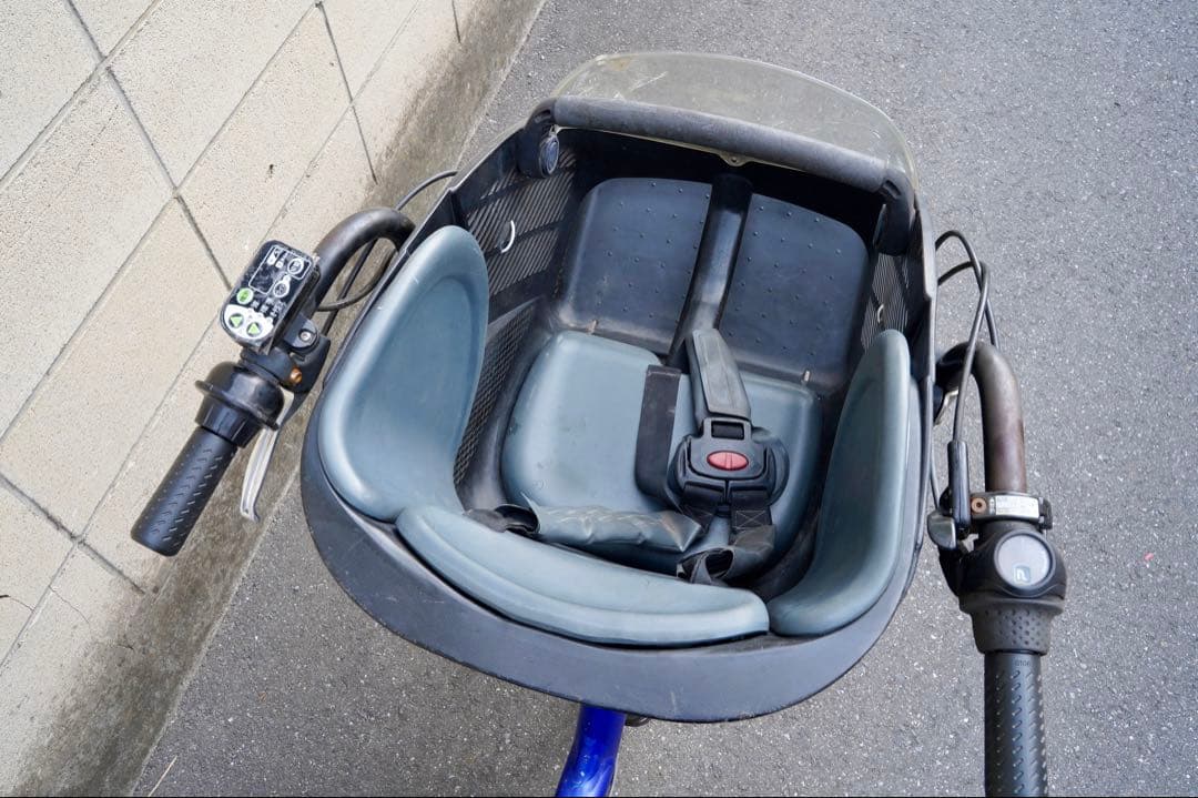電動自転車 ヤマハ 20インチ 子供乗せ アシスト 中古 9021801