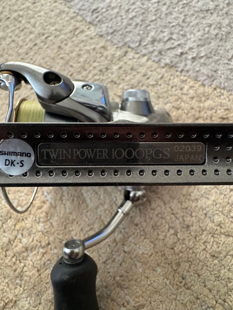 中古SHIMANO TWIN POWER 1000PGS 収納袋付き