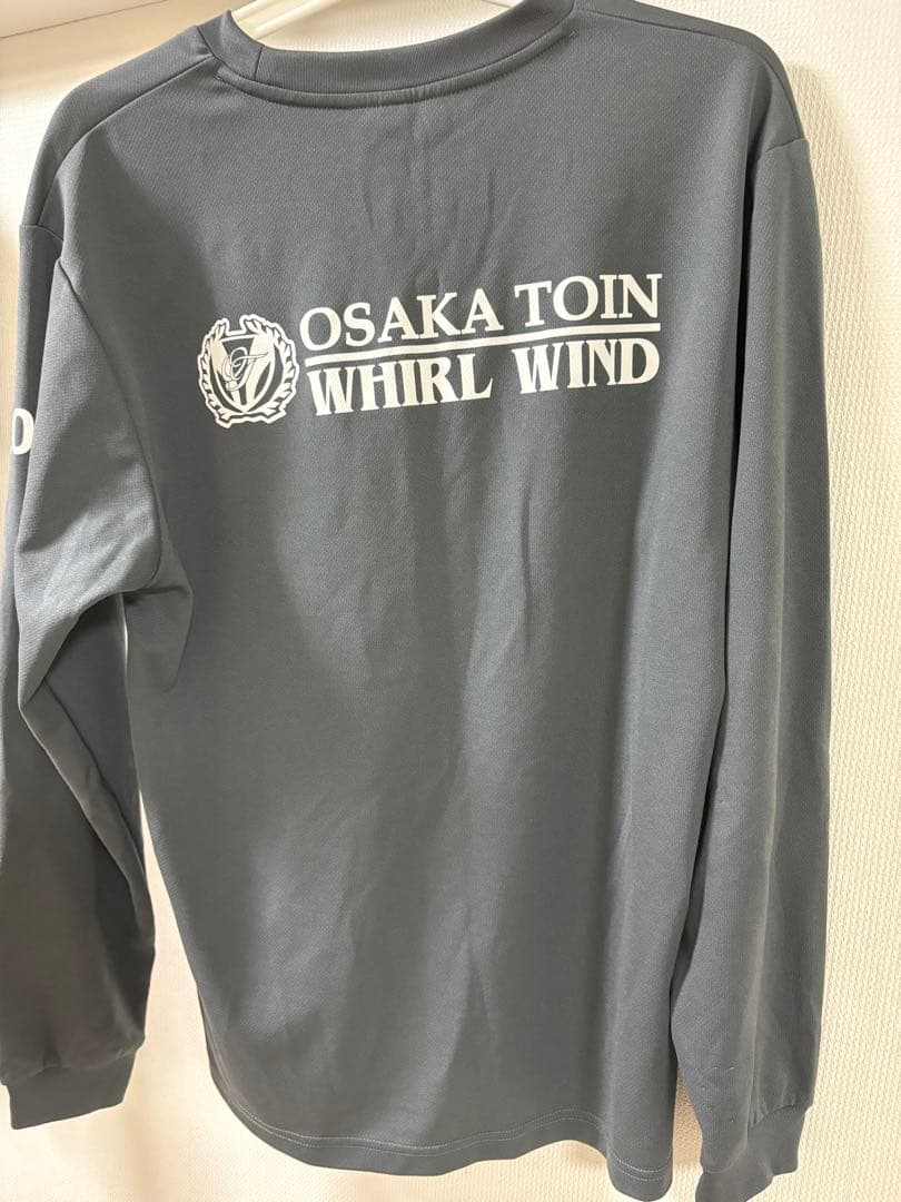 OSAKA TOIN WHIRL WIND 長袖Tシャツ グレー