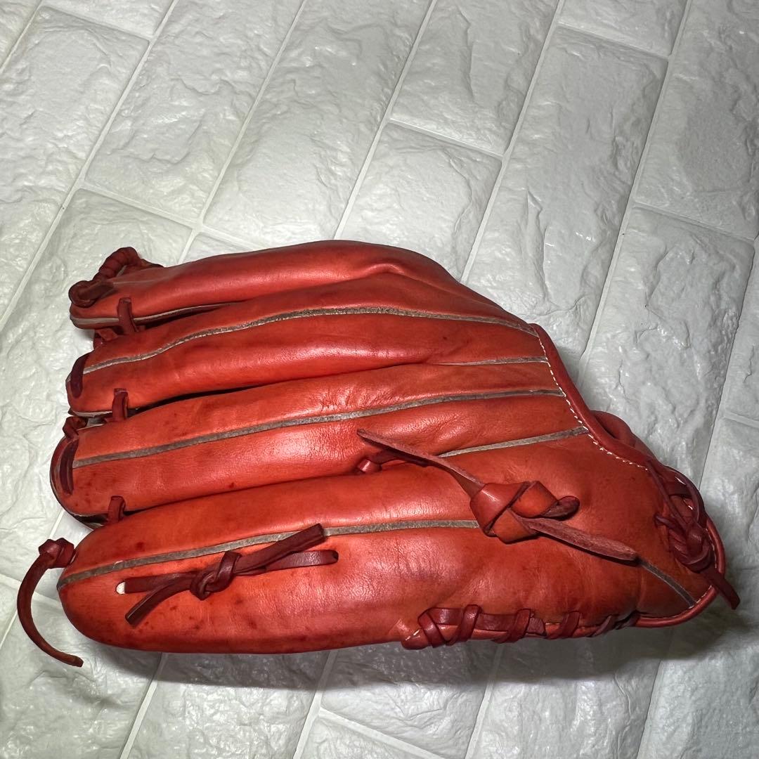 RAWLINGS 外野手用グローブ　赤・オレンジ系