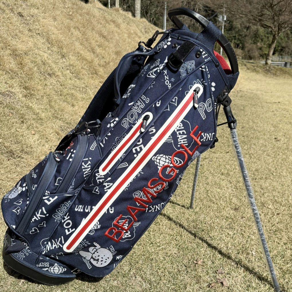 BEAMS GOLF × PEANUTS スタンドキャディバッグ