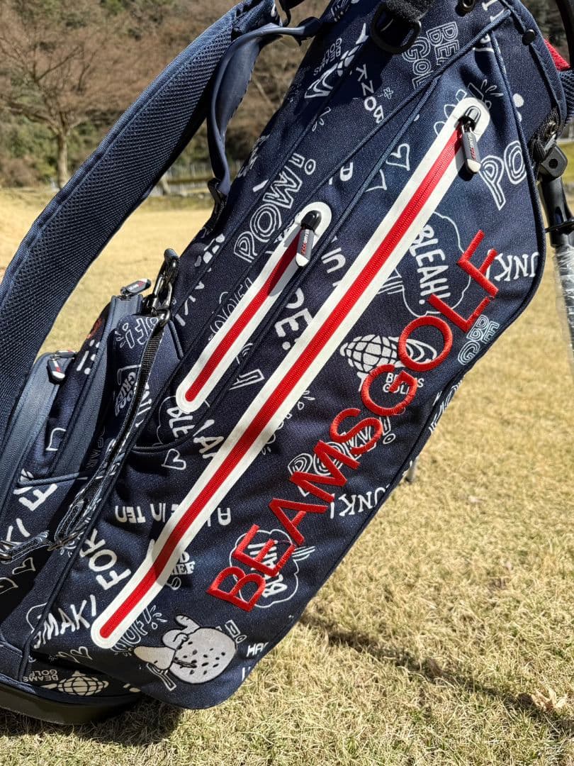 BEAMS GOLF × PEANUTS スタンドキャディバッグ