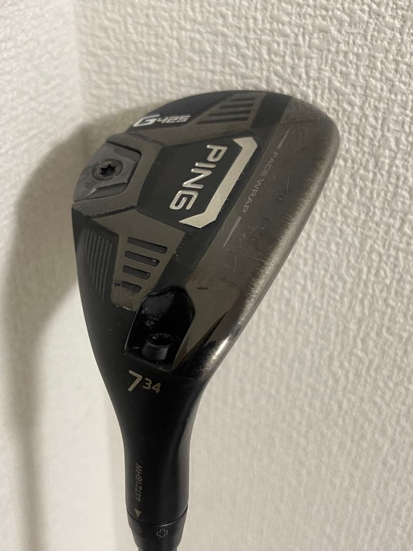 PING G425 ユーティリティ 7番　34度