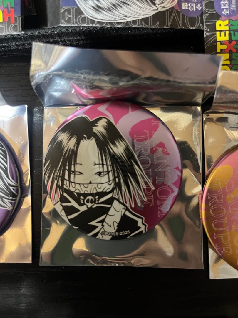 HUNTER×HUNTER デコレクション缶バッジ 幻影旅団 10点