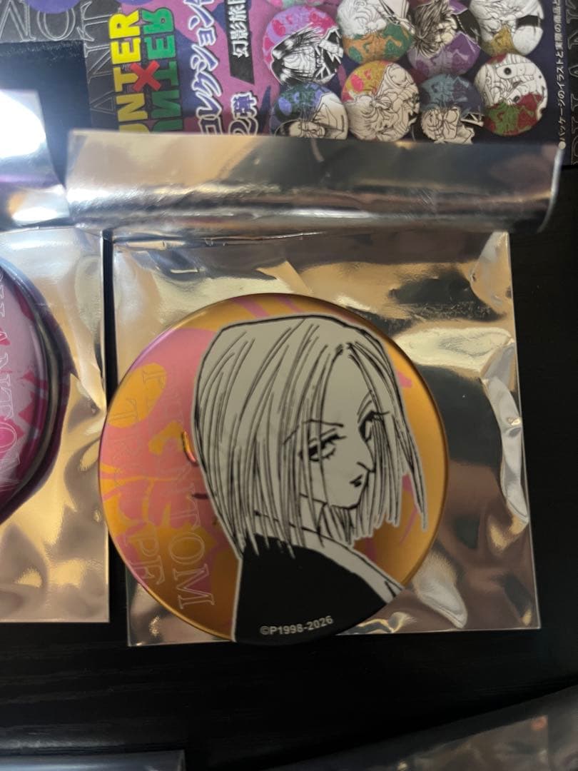 HUNTER×HUNTER デコレクション缶バッジ 幻影旅団 10点