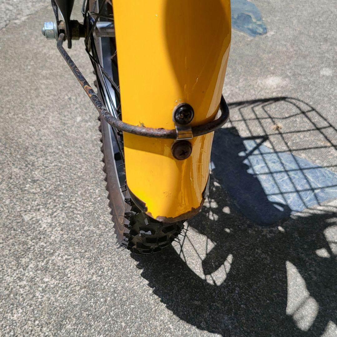 子供用自転車18インチ/ イエロー