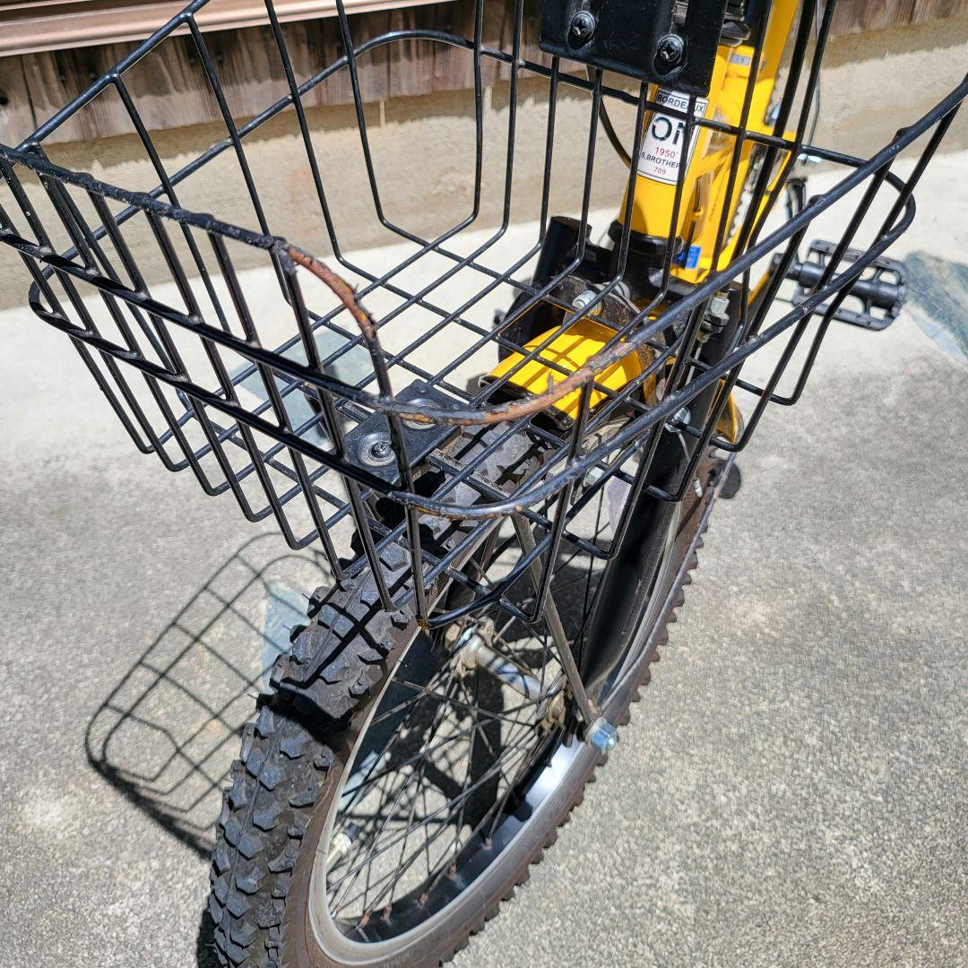子供用自転車18インチ/ イエロー