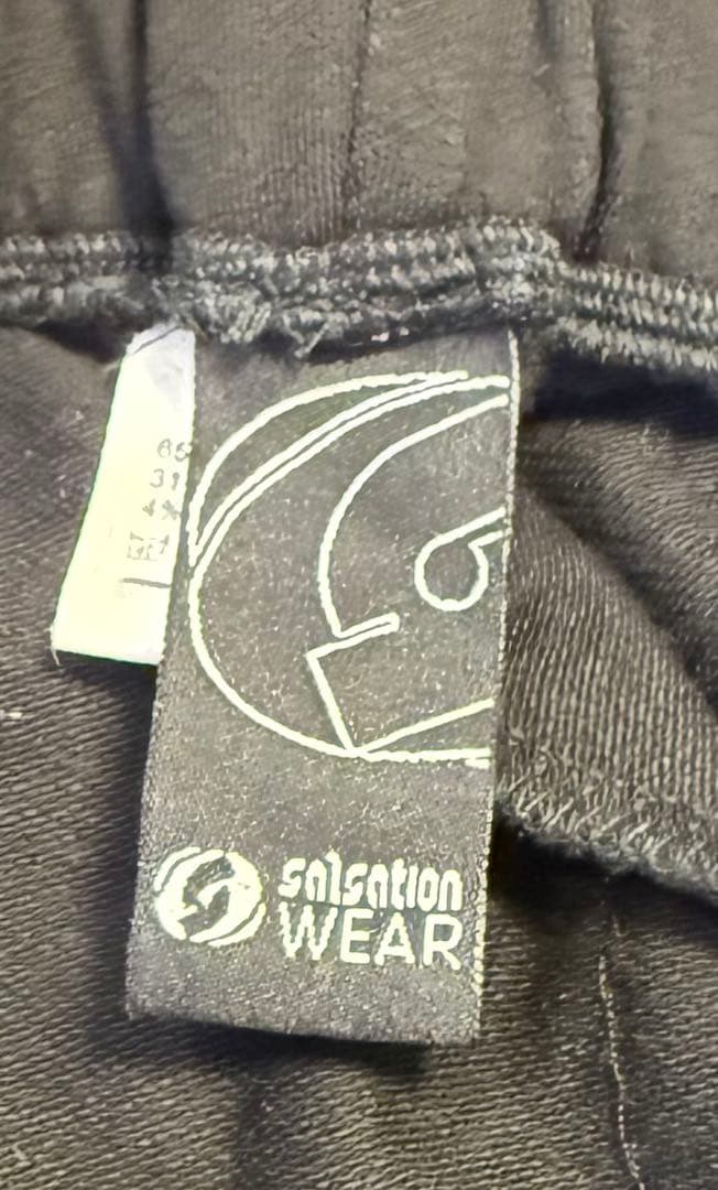 サルセーションSALSATION黒のストライプパンツ