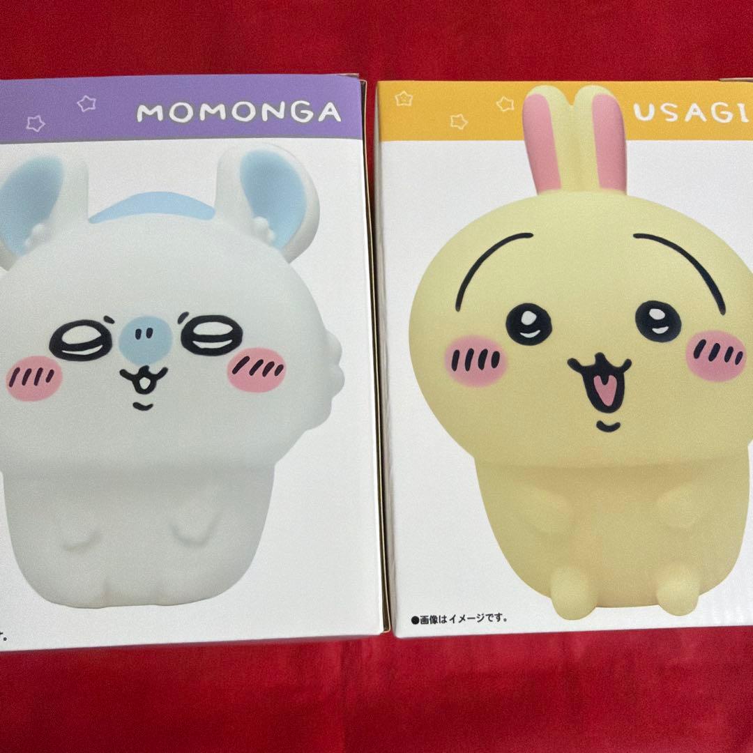 新品☆ちいかわ【うさぎ】【モモンガ】オイテミルライト /USBケーブル充電式