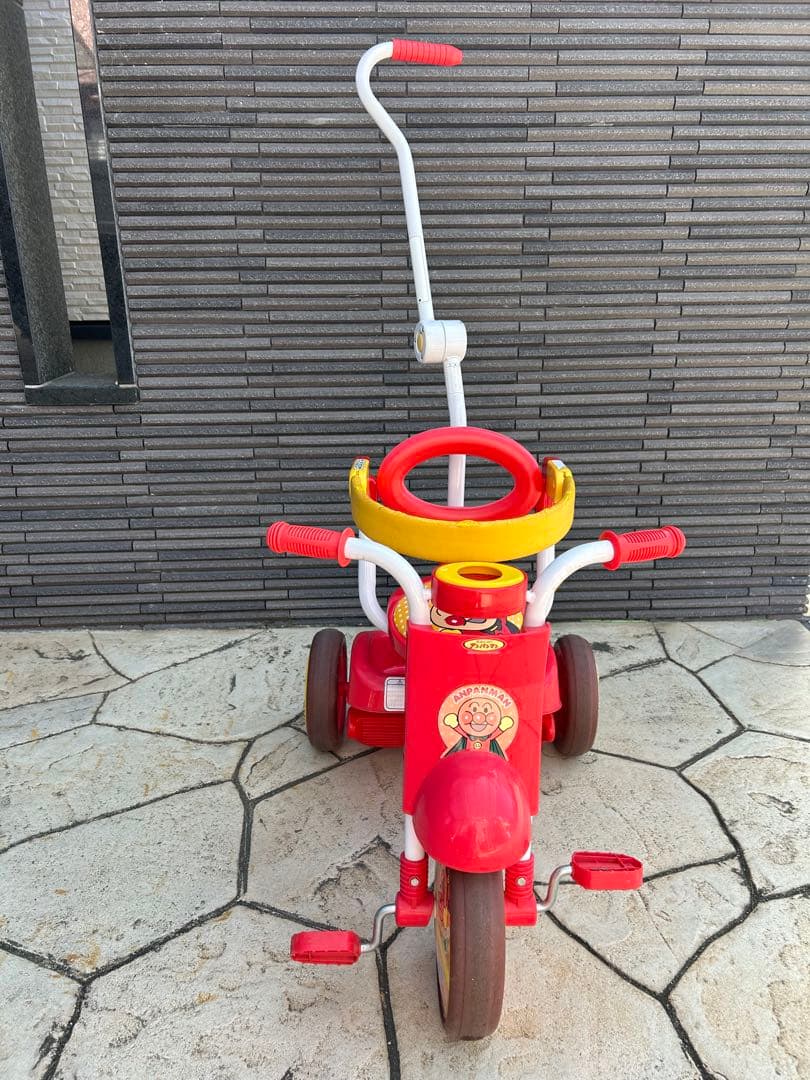 それいけ!アンパンマン 折りたたみ三輪車 オールインワン