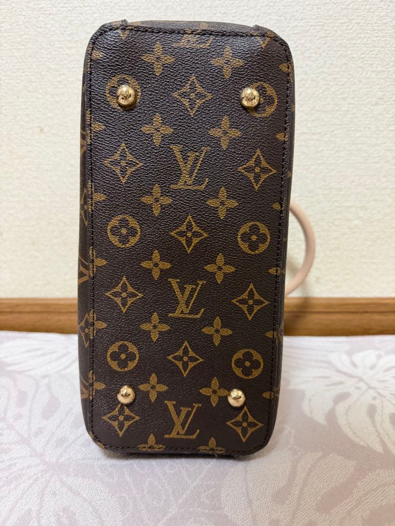 (美品)LVハンドバッグ ダークブラウン　ノベルティ