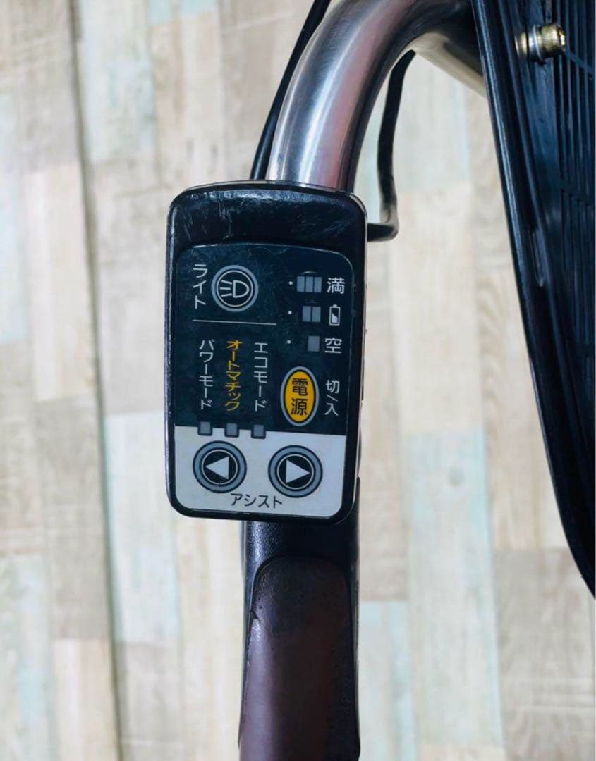 K1200 電動自転車パナソニック子供乗せ 26インチ 8.9Ah ブルー