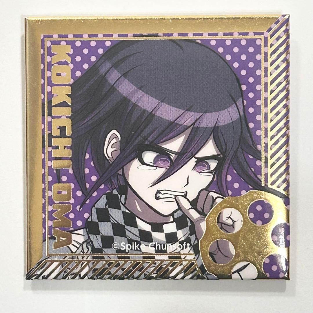 ダンガンロンパ 15周年記念展　ニューダンガンロンパ V3 缶バッジ　王馬