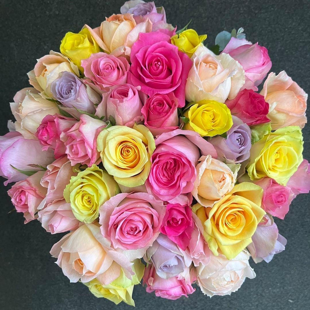 鮮度抜群‼️ 《切り花 ・生花 》おまかせミックス 30㎝SMサイズ！40本 薔薇