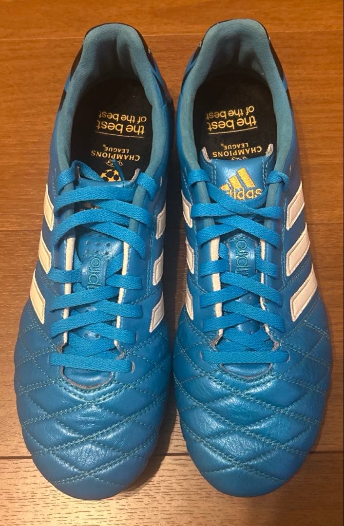 【新品未使用】adidas Pat11pro TRX FG サッカースパイク 青