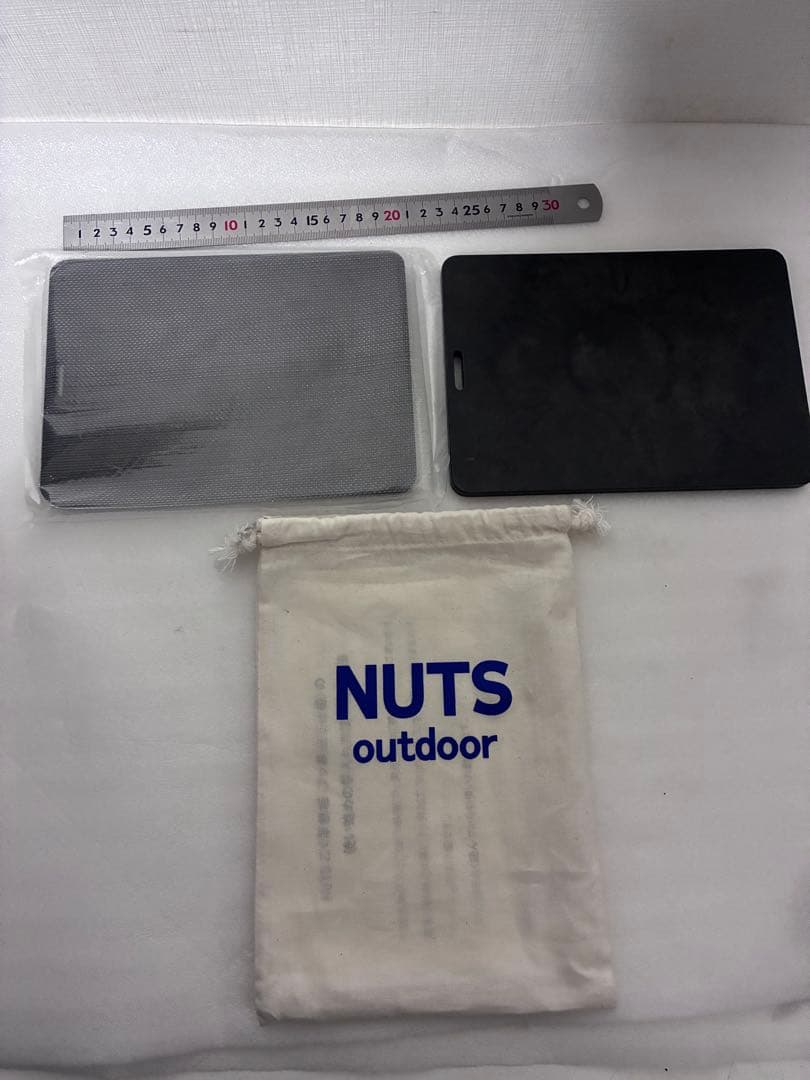 NUTS ナッツ アウトドア グリルプレート キャンプ調理 鉄板【未使用＆美品】