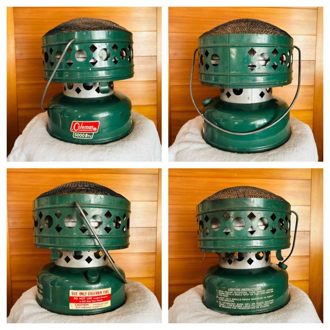 美品ビンテージ品　コールマン　ヒーター5000 1971/2月製造モデル511A