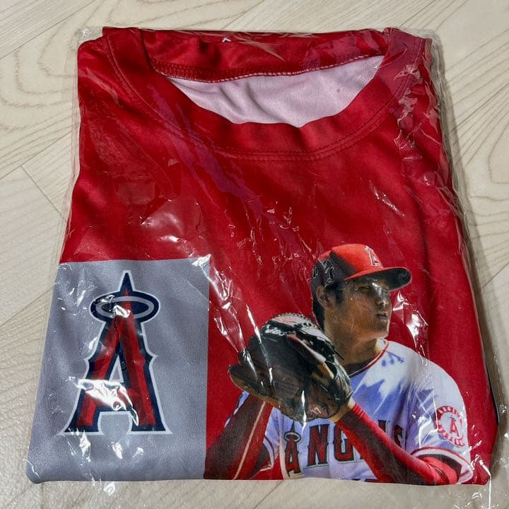 大谷翔平　Tシャツ　海外限定　4/22 アナハイム球場にて