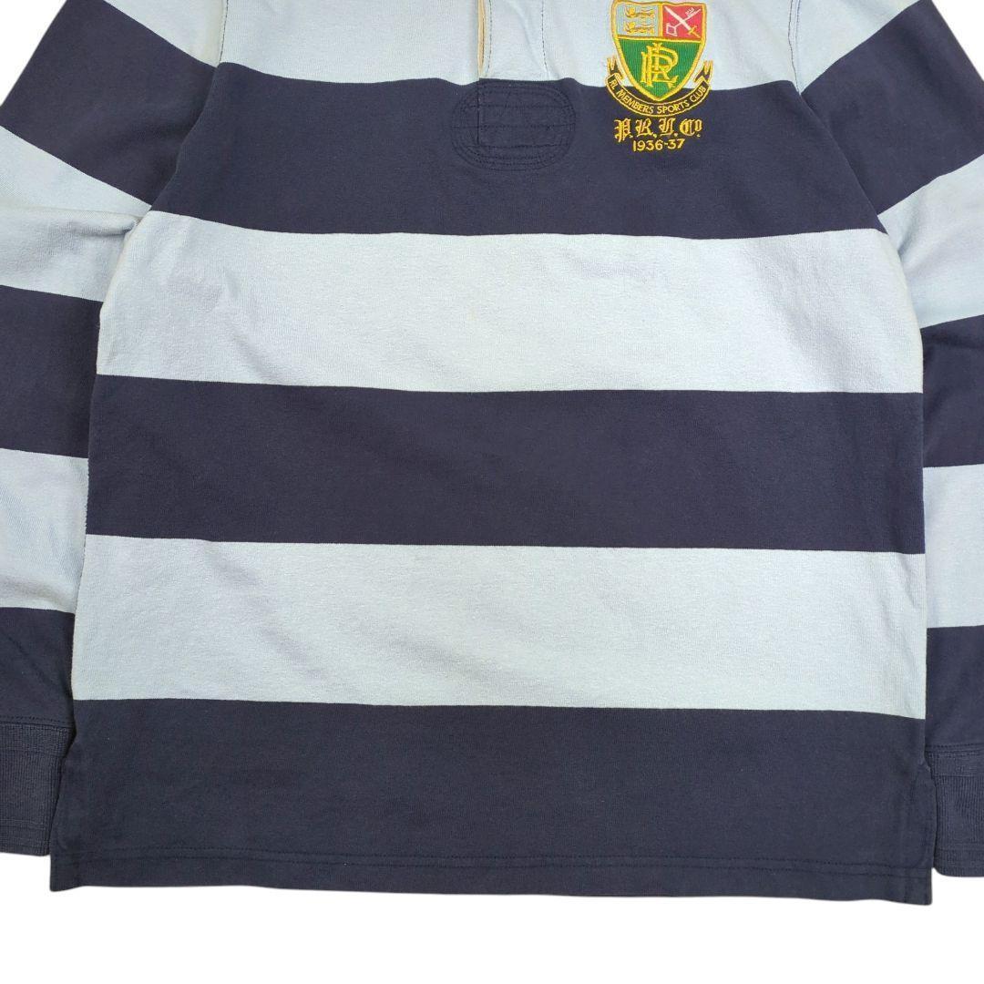 Polo by Ralph Lauren ボーダー ラガーシャツ 長袖 M