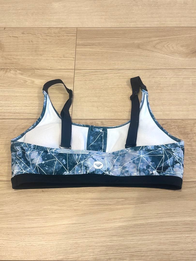 ROXY ロキシー　ヨガウェア スポーツブラL　レギンス M 上下セット　ブルー