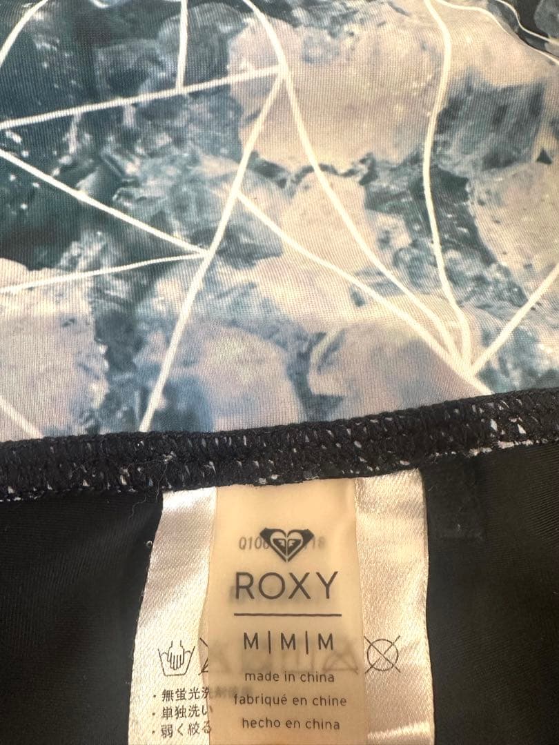 ROXY ロキシー　ヨガウェア スポーツブラL　レギンス M 上下セット　ブルー