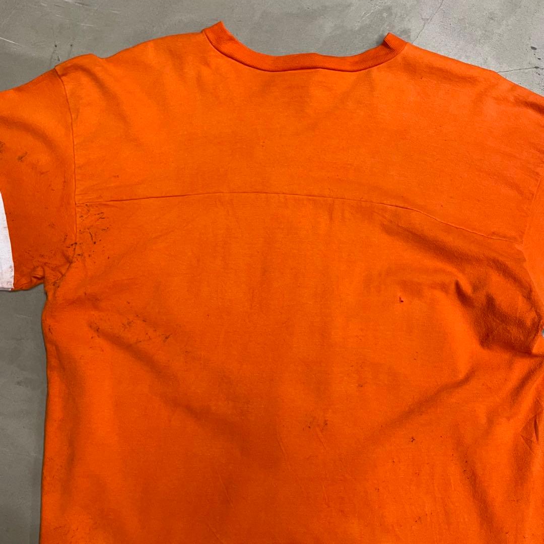 80s フットボールTシャツ マイアミ　ドルフィン　ヴィンテージ　USA製