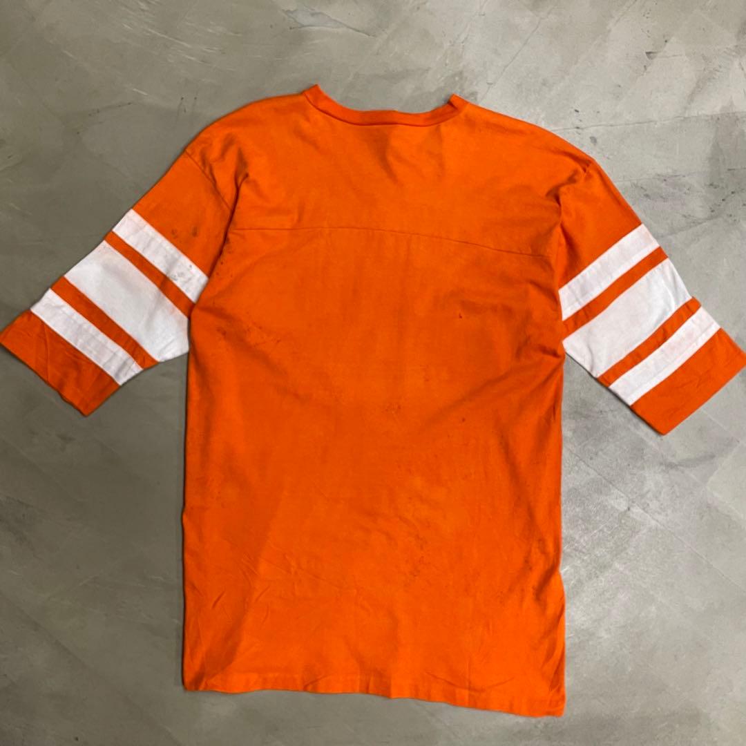 80s フットボールTシャツ マイアミ　ドルフィン　ヴィンテージ　USA製