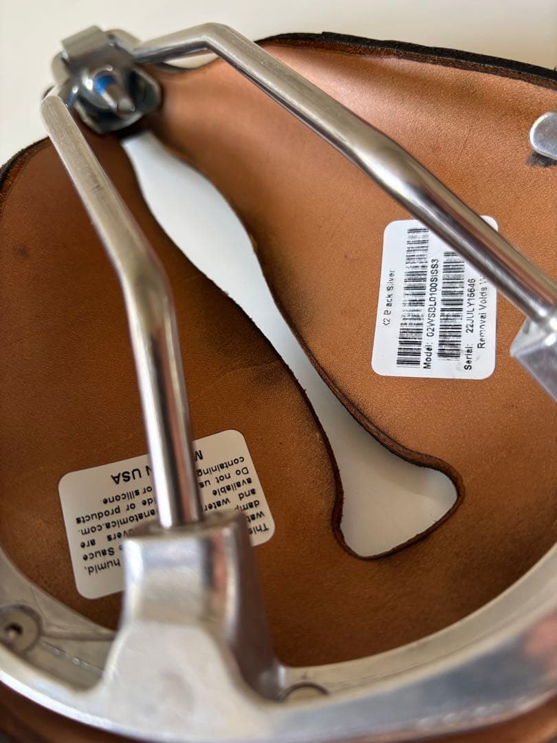 selle anatomica レザーサドル