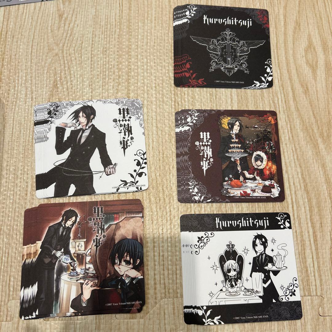 黒執事 ミニカードセット メモ帳