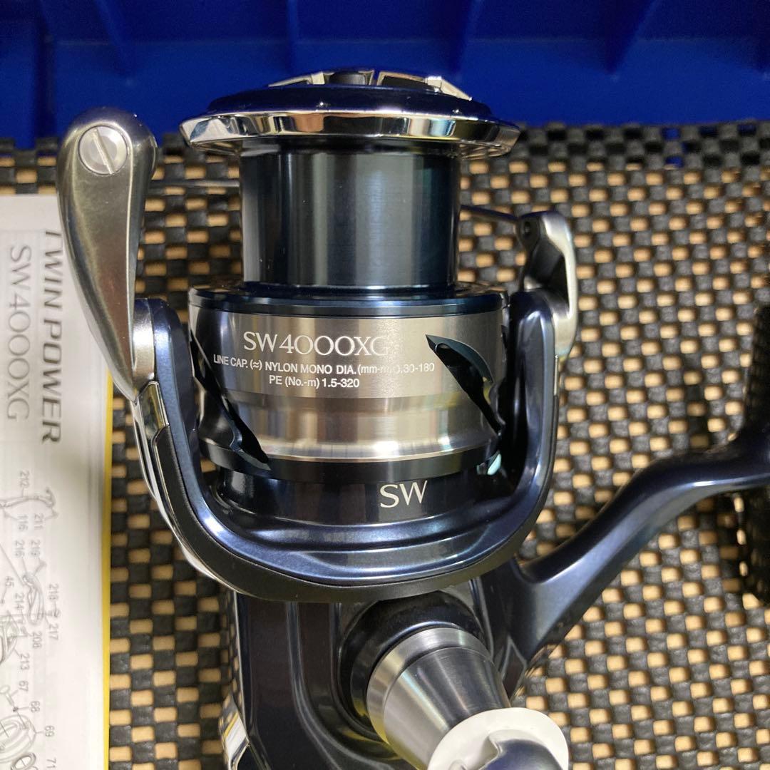 シマノ　21ツインパワーSW 4000XG スピニングリール 新品未使用品