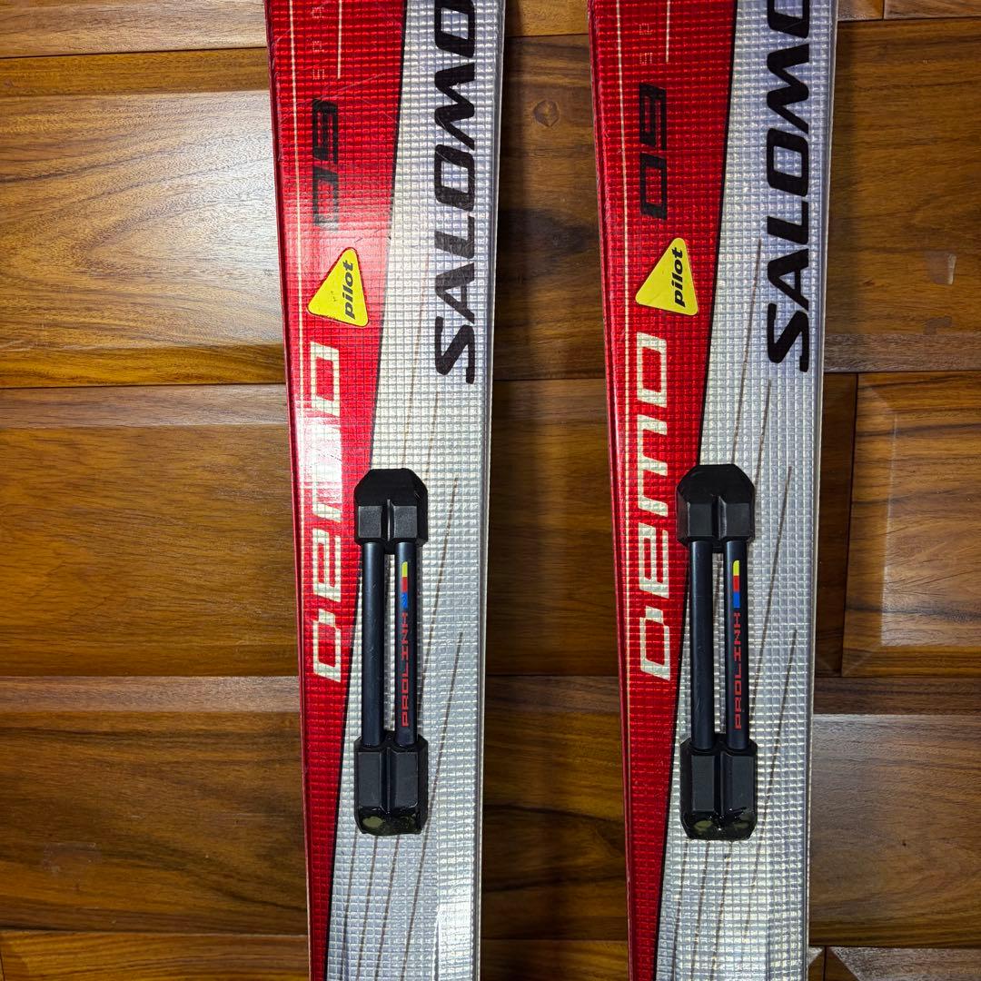 SALOMON サロモン DEMO 09 Pilot スキーセット 165cm