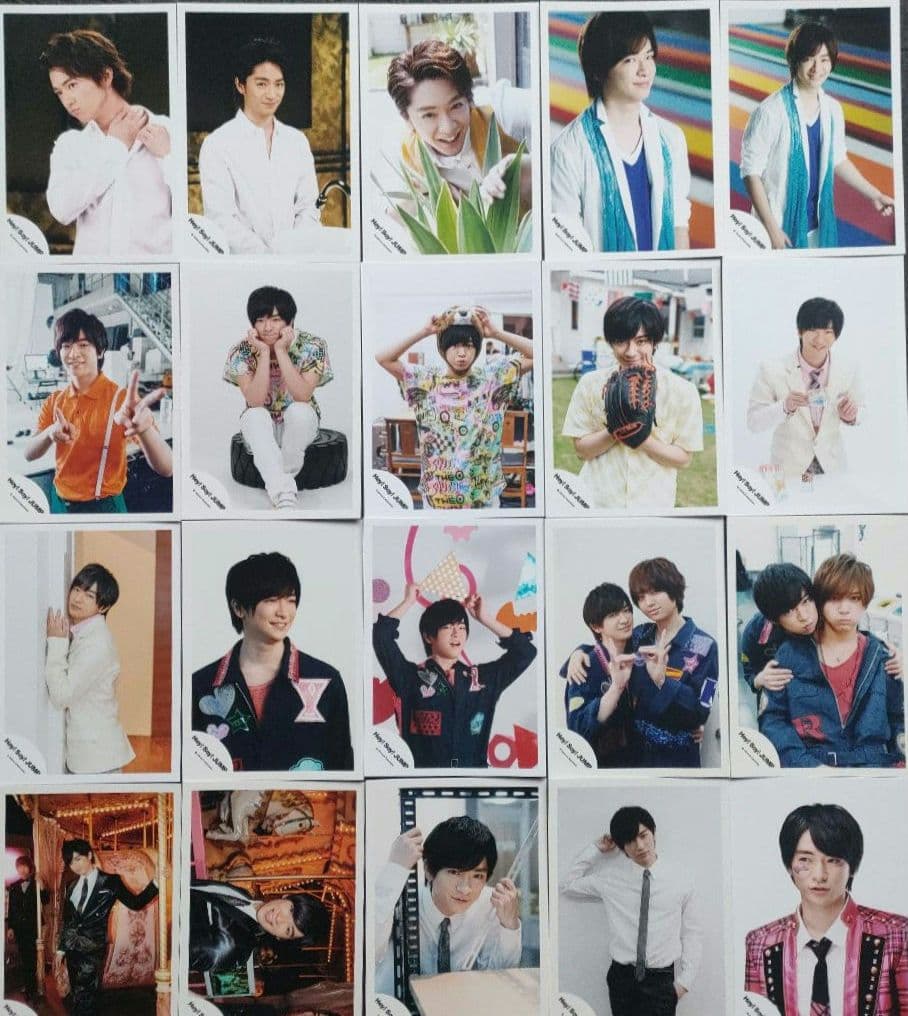 知念侑李 Hey!Say!Jump 公式写真 266枚 デビュー～2024 海外